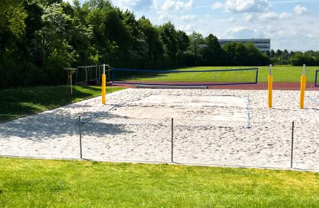 Sanierung und Umgestaltung der Finnenbahn und Sportplätze (Tennis, Basketball, Multisport) am Sportzentrum der Uni Augsburg