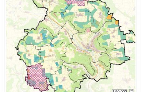 Standortkonzept Freiflächen-Photovoltaik Stadt Greding