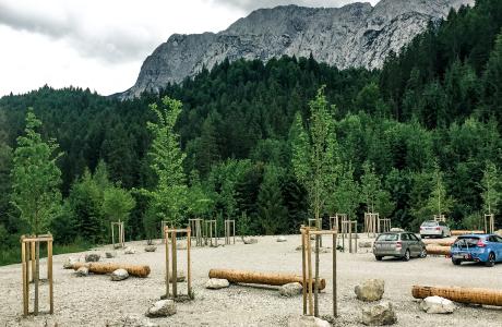 Wanderparkplatz Schloss Elmau